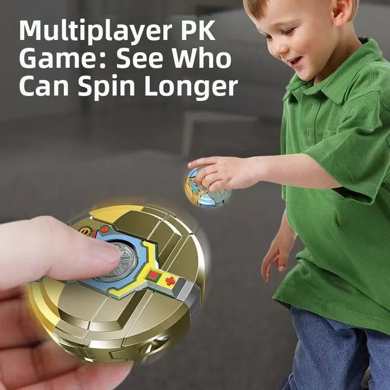 🤖🦖 Aurelialiving Transformable Finger Spinner, Dual Mechanical & Dinosaur Versions