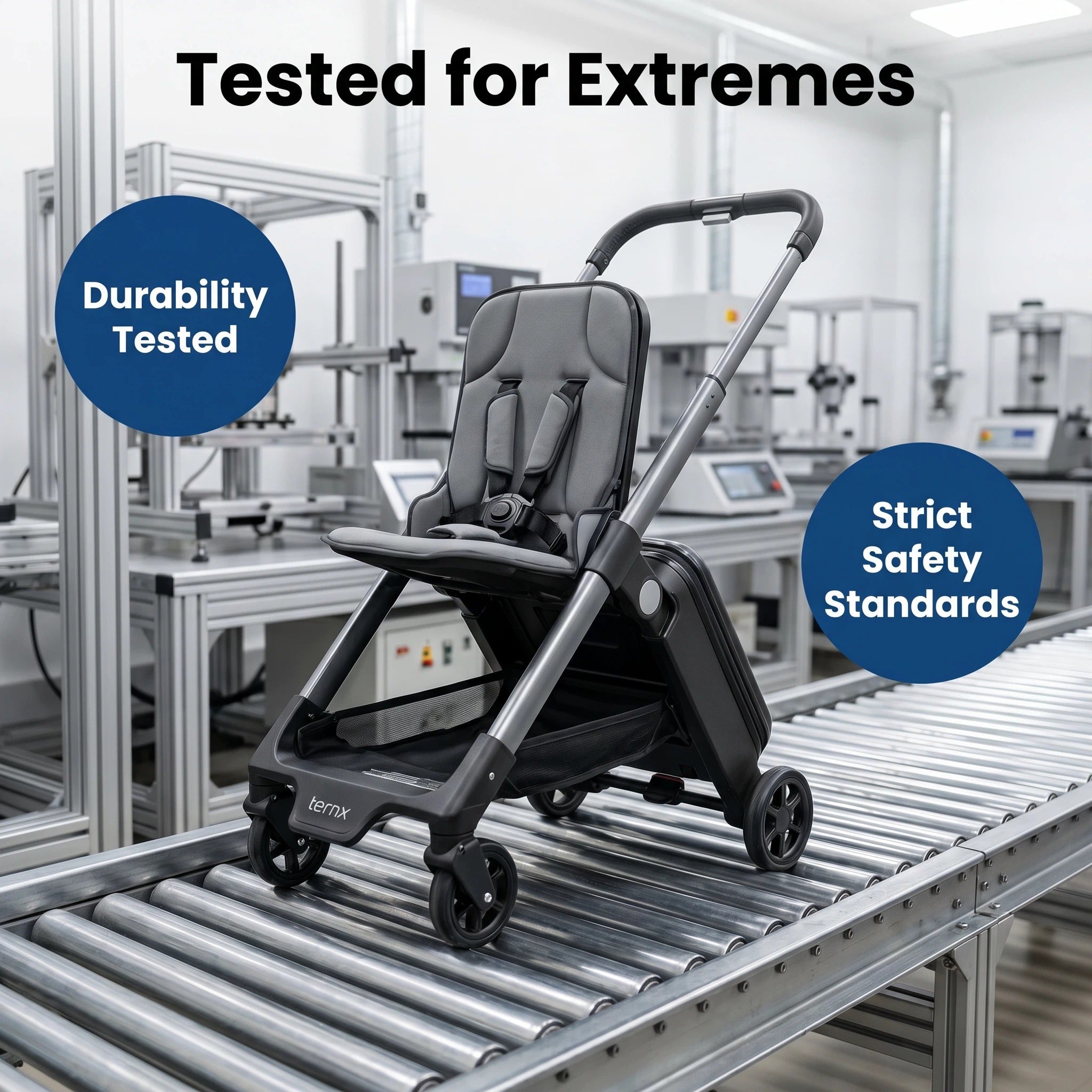 Fast Folding Lightweight Baby Stroller Easy Storage for Travel & Daily Walks