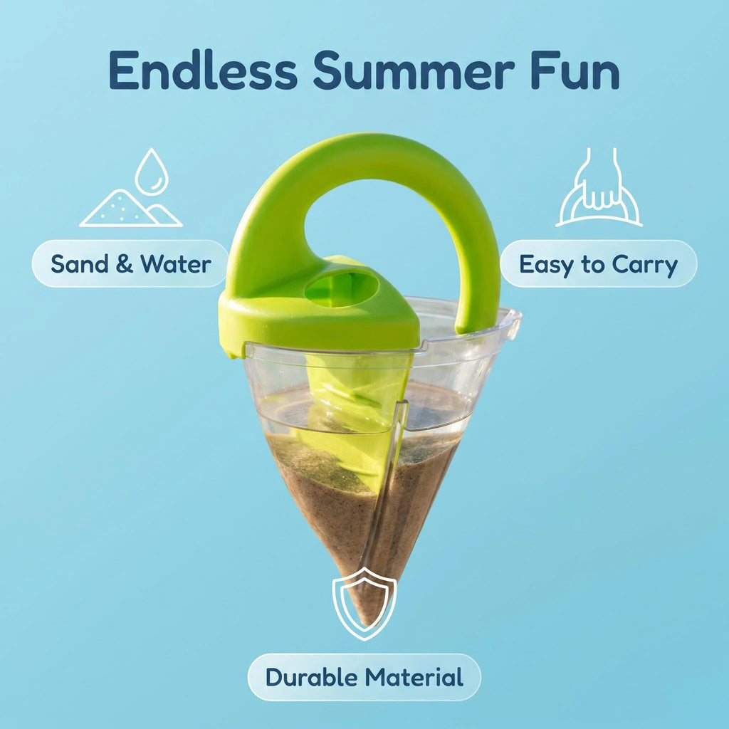 Seaside Sand Funnel Scoop Gift for Little Beach Lovers